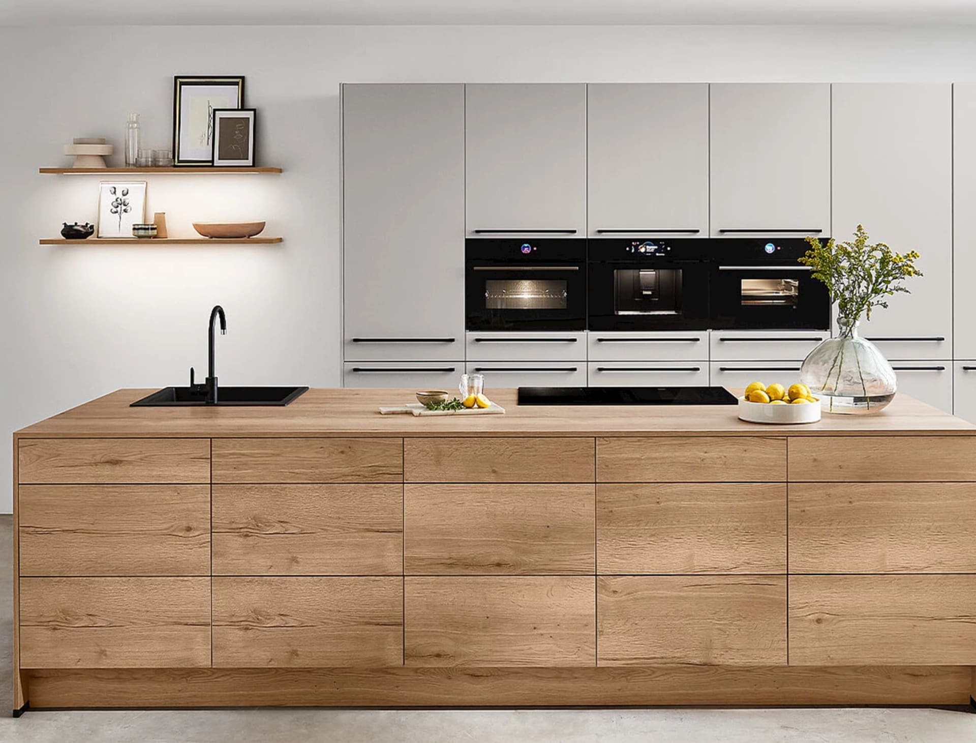 Keukens met monoblok