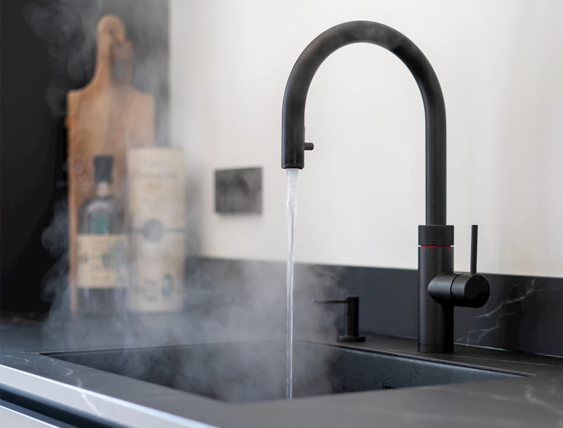 Kokend waterkraan werking