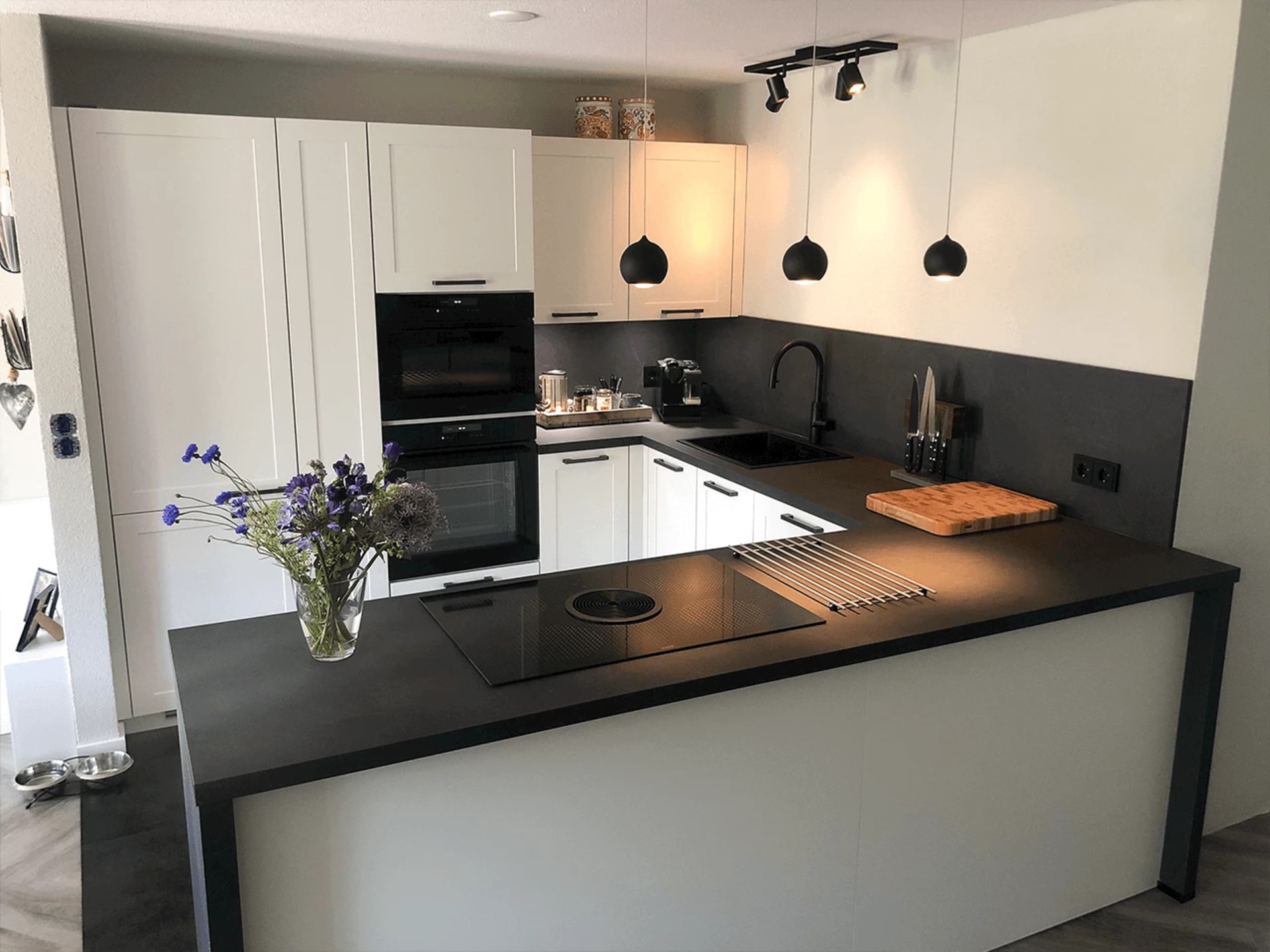 Witte landelijke keuken