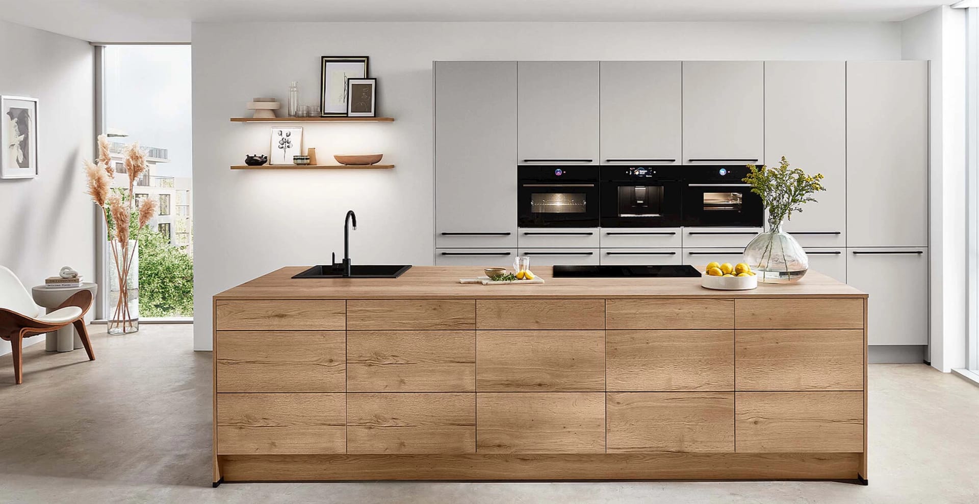 Moderne landelijke keukens