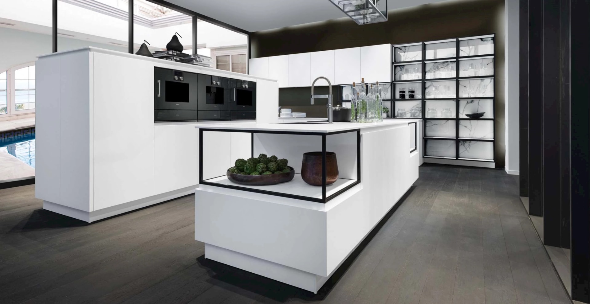 Moderne witte keukens