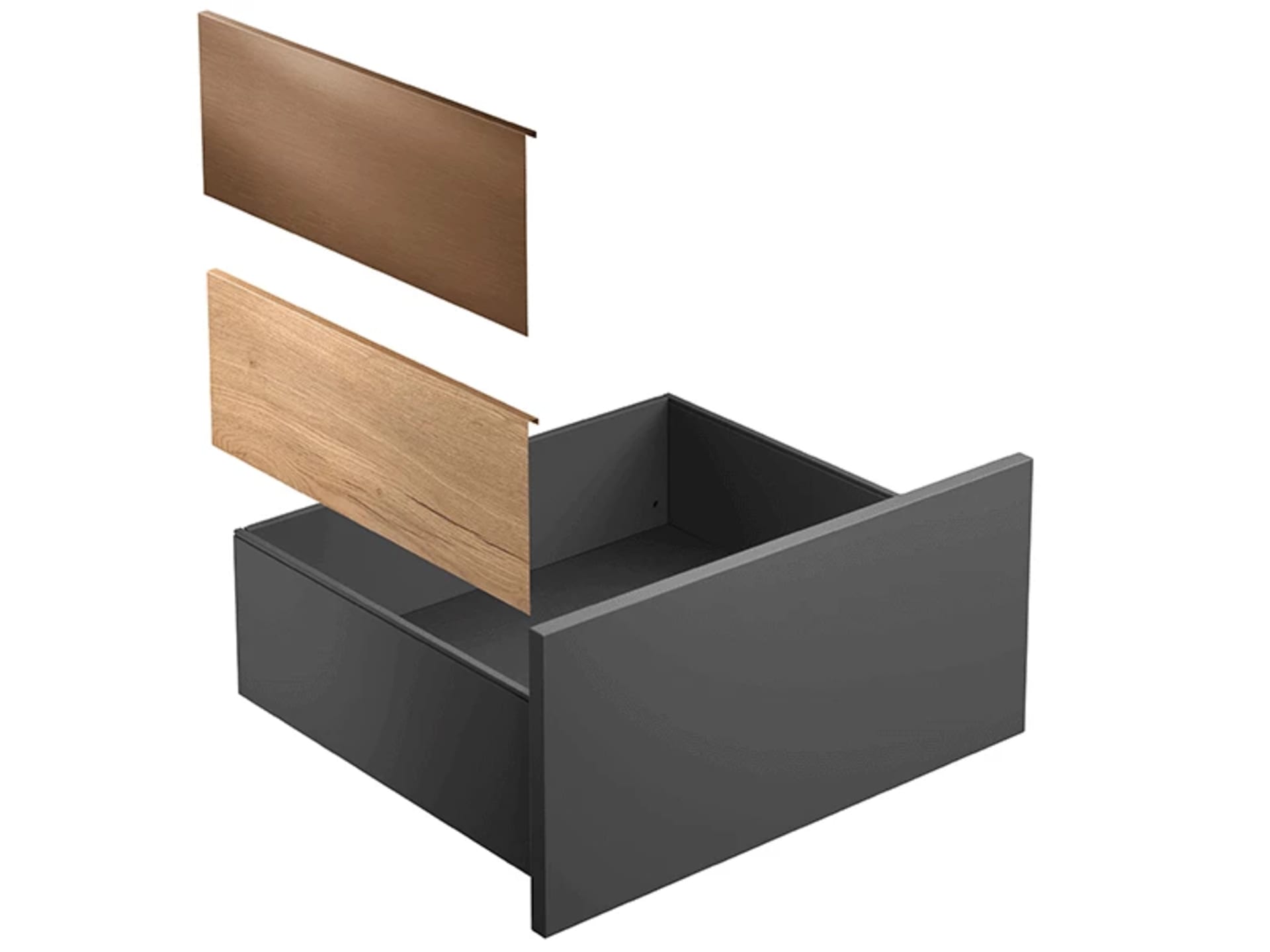 Kleuren designlades keuken