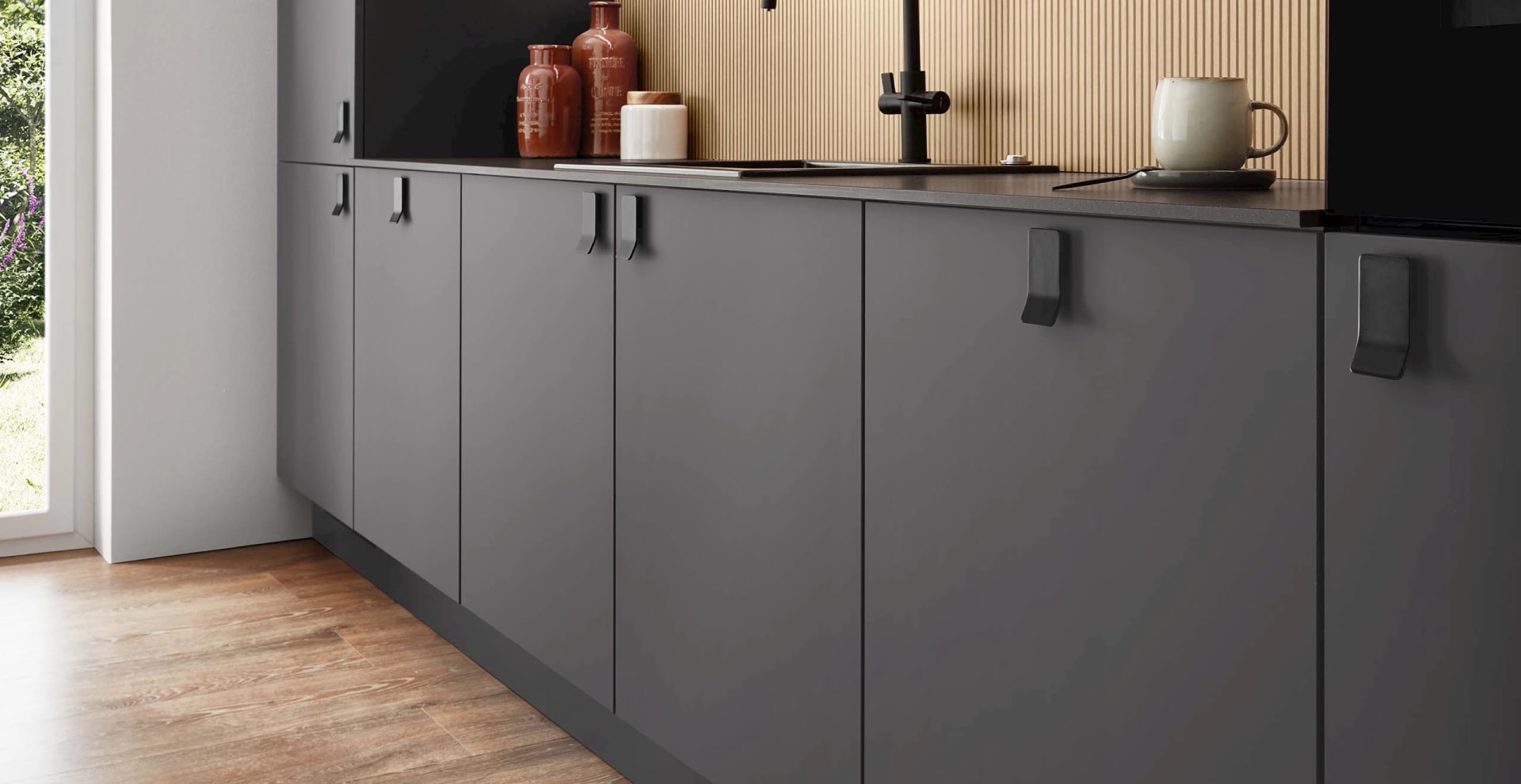 Nieuwe knoppen en handgrepen keuken