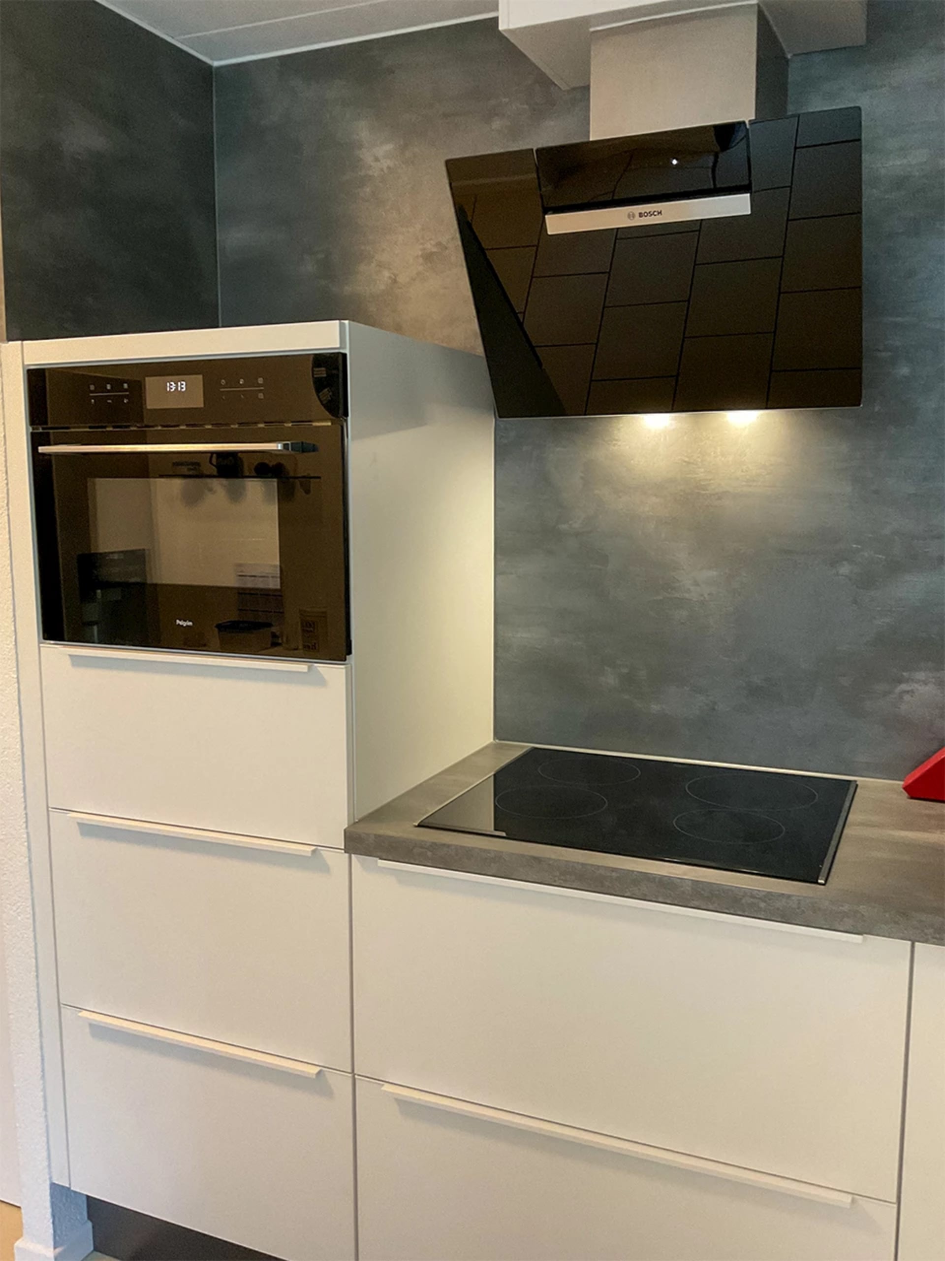 Halfhoge kasten keuken