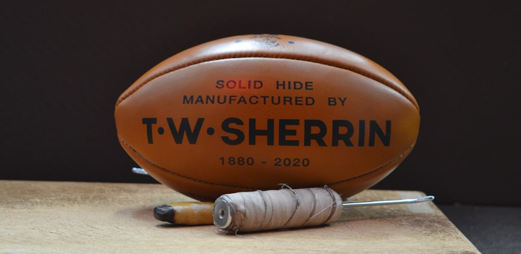 Sherrin celebrates 140 Years with commemorative footy