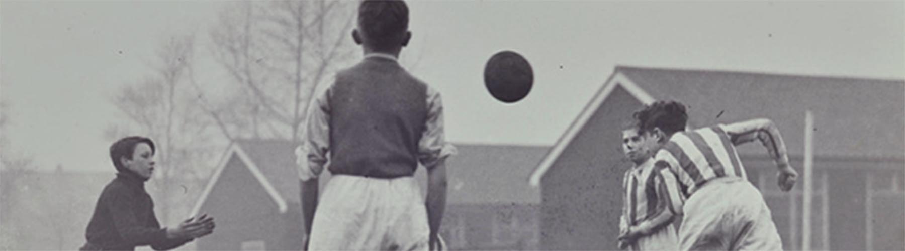 Historic photo of basketball