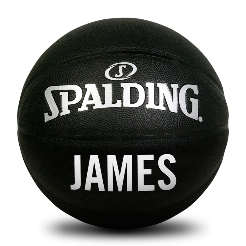Black Personalised Basketball