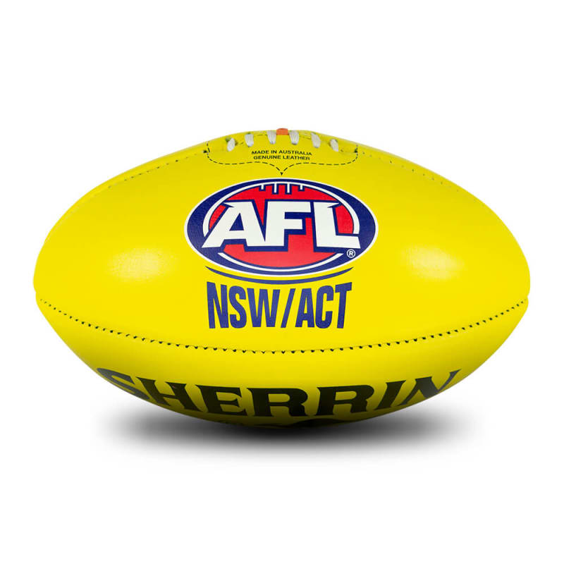 AFL NSW Game Ball - Yellow