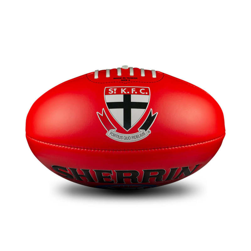 St Kilda Saints Super Soft Touch - Red Size 3