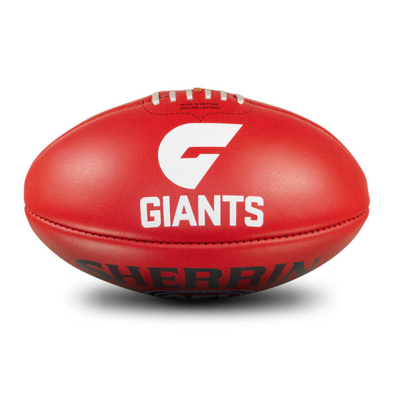 GWS Giants Team Leather Ball