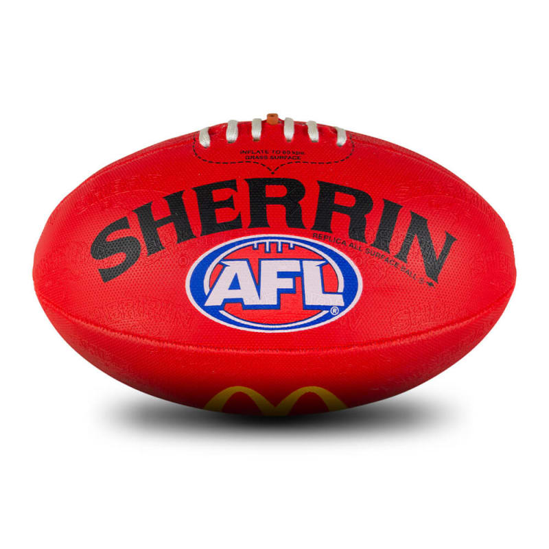 AFL Replica All Surface Ball - Red