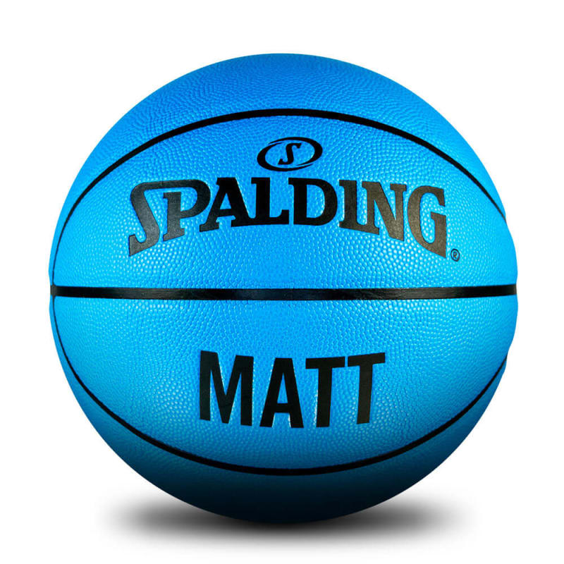Personalised Basketball - Neon Blue