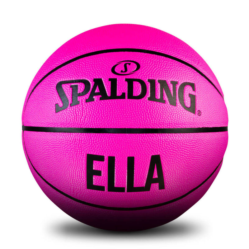 Personalised Basketball - Neon Pink