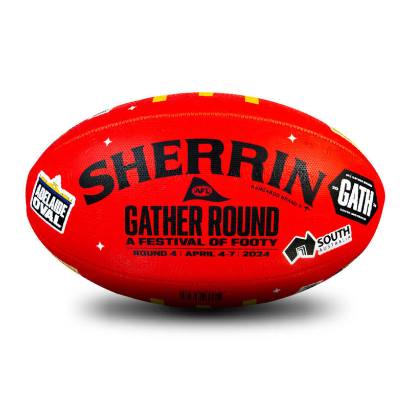 AFL Gather Round 2024 - All Surface Ball - Red