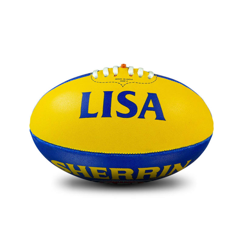 West Coast Eagles All Surface Personalised Football - Size 2