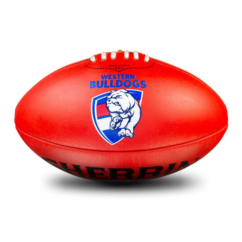 Western Bulldogs Club Leather - Size 5