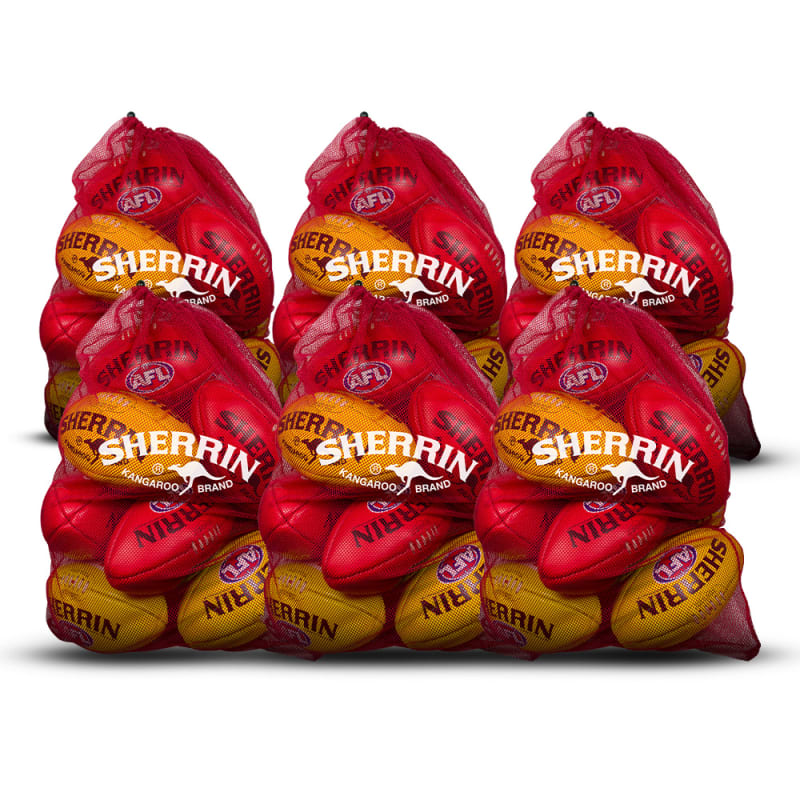 Football Mesh Bag - 6 Pack