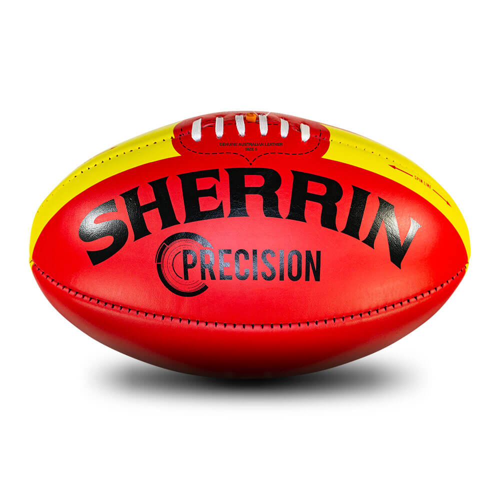 AFLラグビーボール(SHERRIN MATCH社) Vintage Sherrin Leather Match Rugby Ball w/Laces Australian