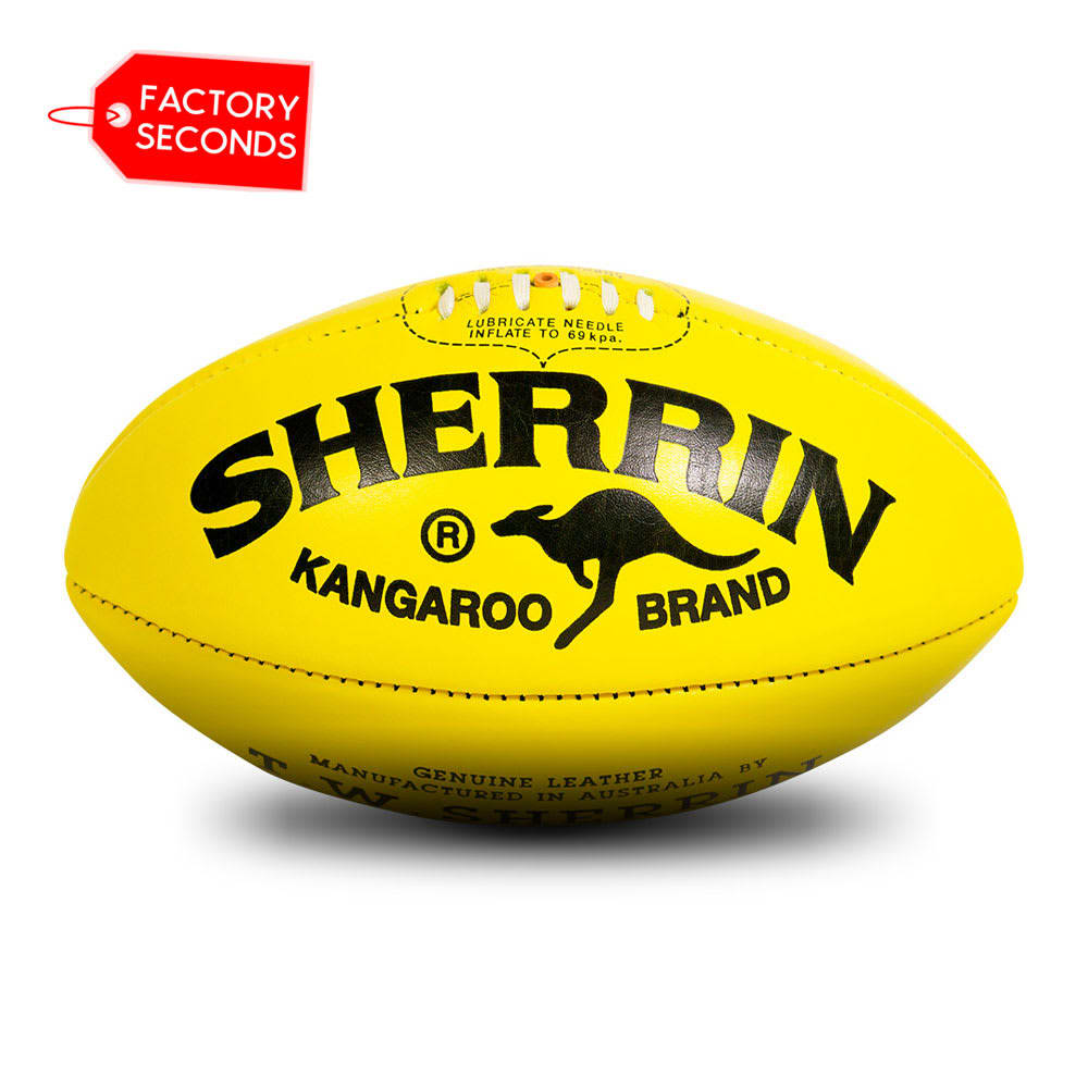 AFLラグビーボール(SHERRIN MATCH社) Sherrin Replica Training Ball Size 5 - Red