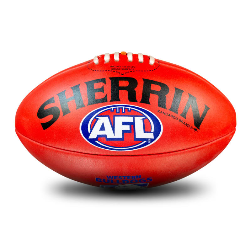 Western Bulldogs Club Leather - Size 5