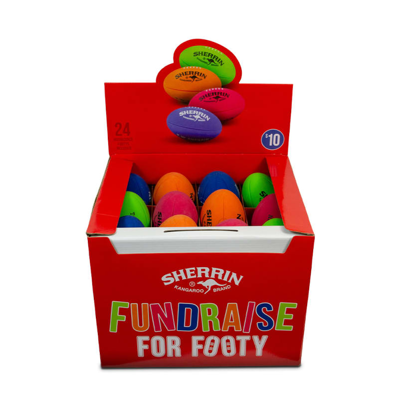Sherrin Fundraiser Footy High Bounce Balls