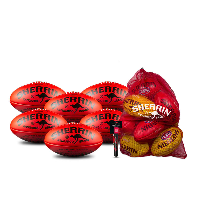 KB Red Game Ball Bundle