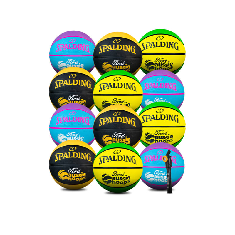 Aussie Hoops Outdoor Basketball - 6 & 12 Ball Bundles