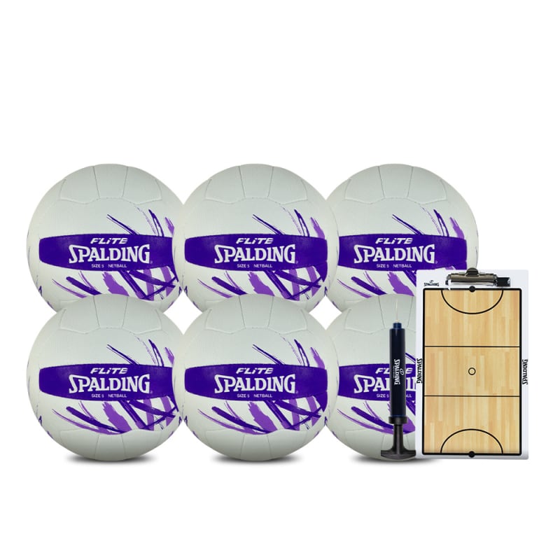Flite Netball - 6 Ball Bundle