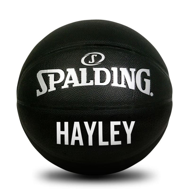 Black Personalised Basketball