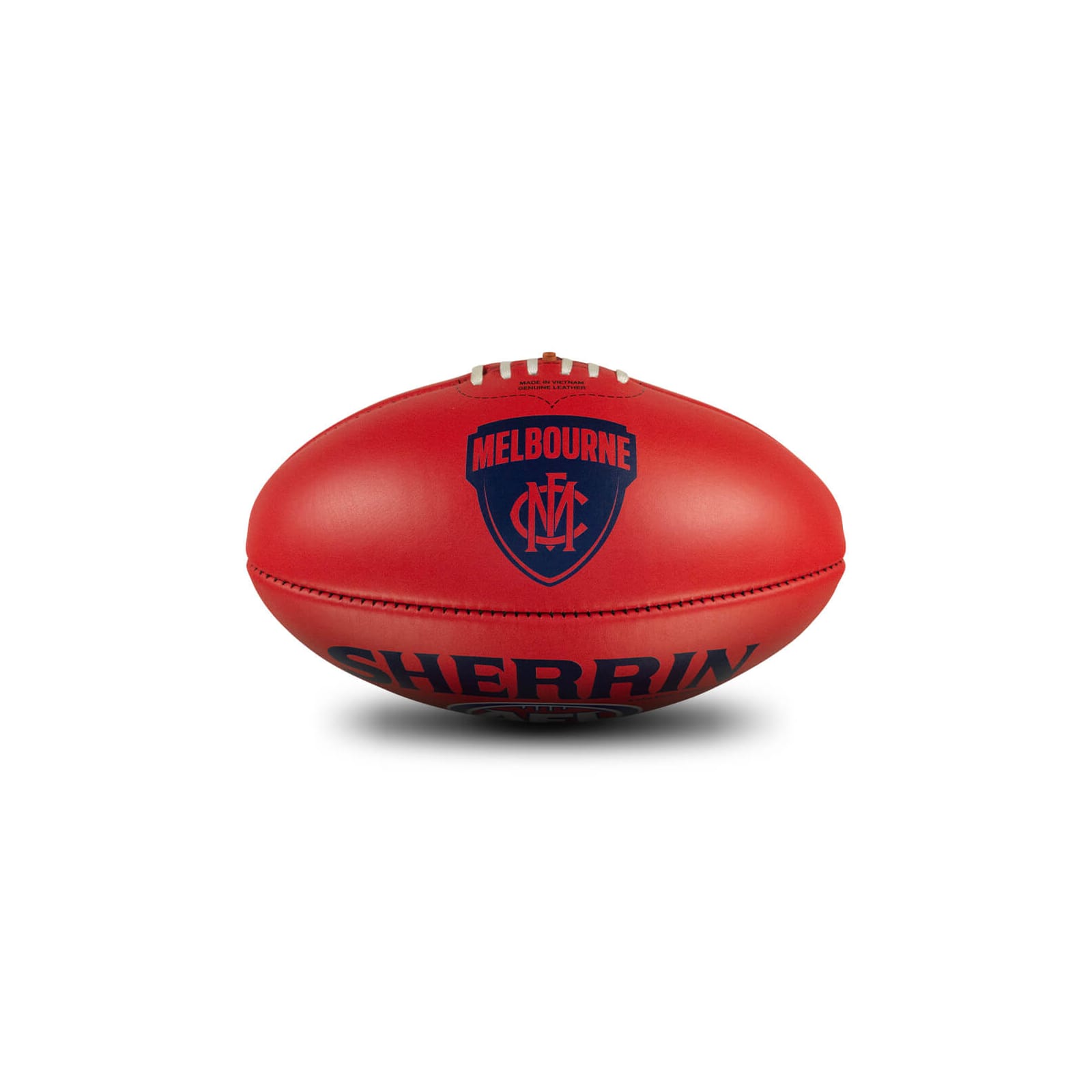 AFL Team Leather Ball - Melbourne Demons