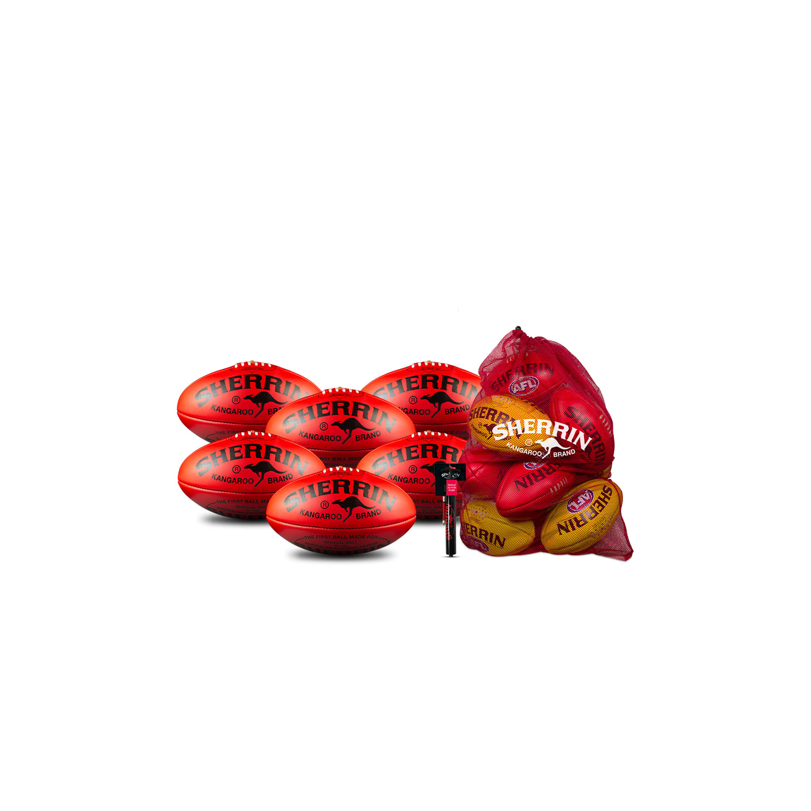 KB Red Game Ball Bundle