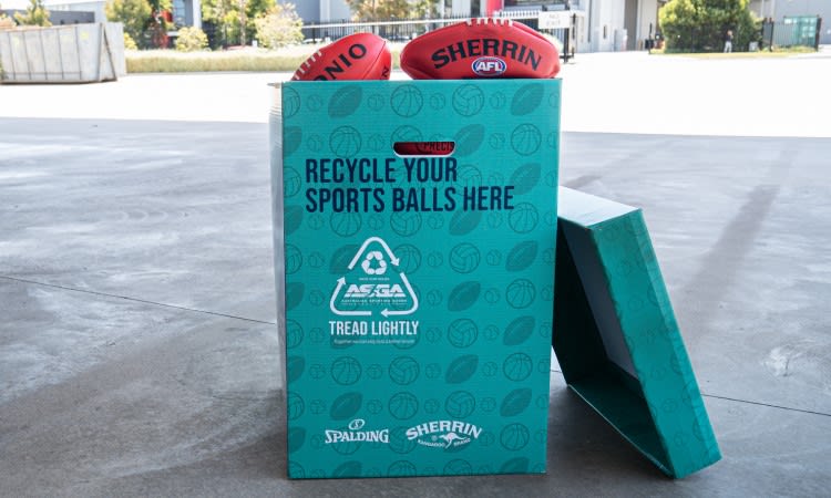 How to recycle your footballs and basketballs