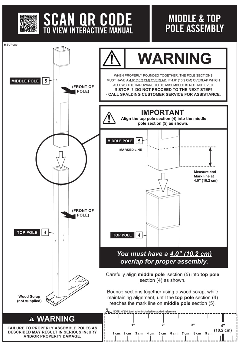 Fadeaway Assembly Insert