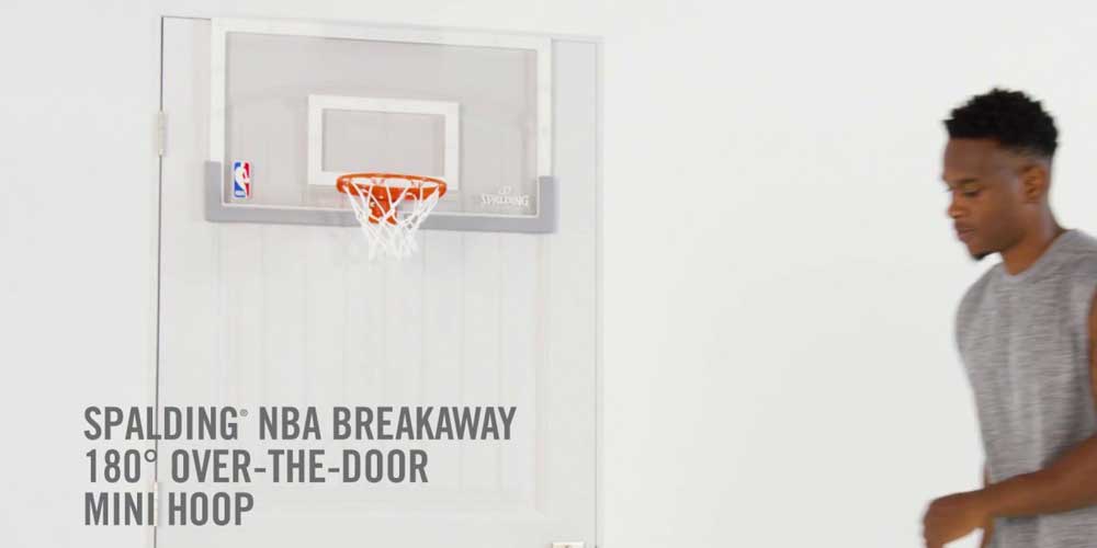 Breakaway 180 Over-the-Door Mini Basketball Hoop