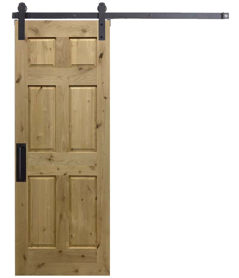 6 Panel Colonial Barn Door | Rustica