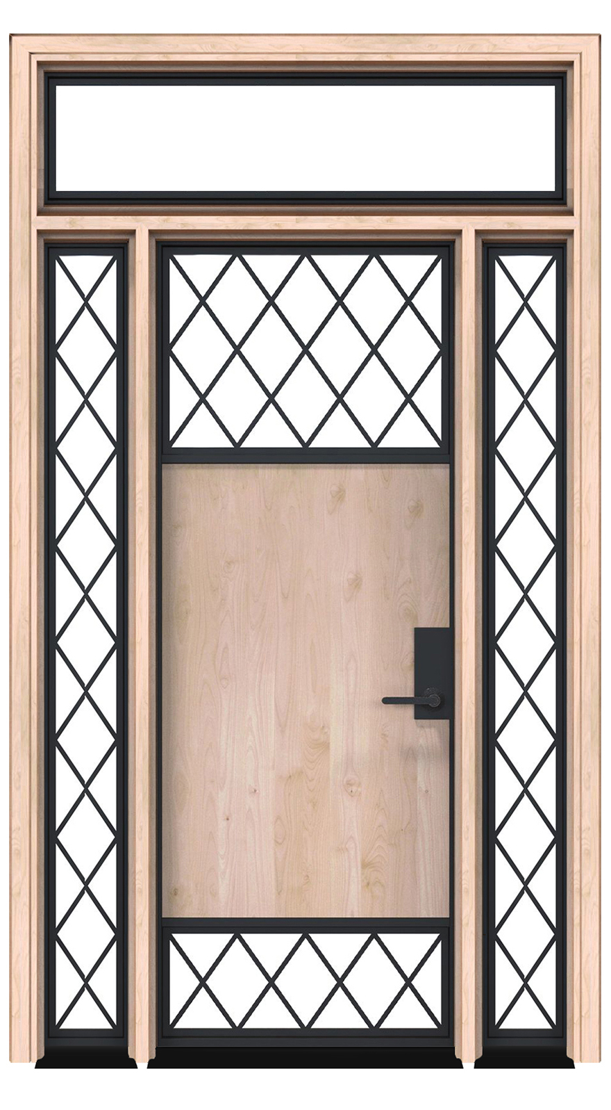 Galley Exterior With Sidelights And Transom Window