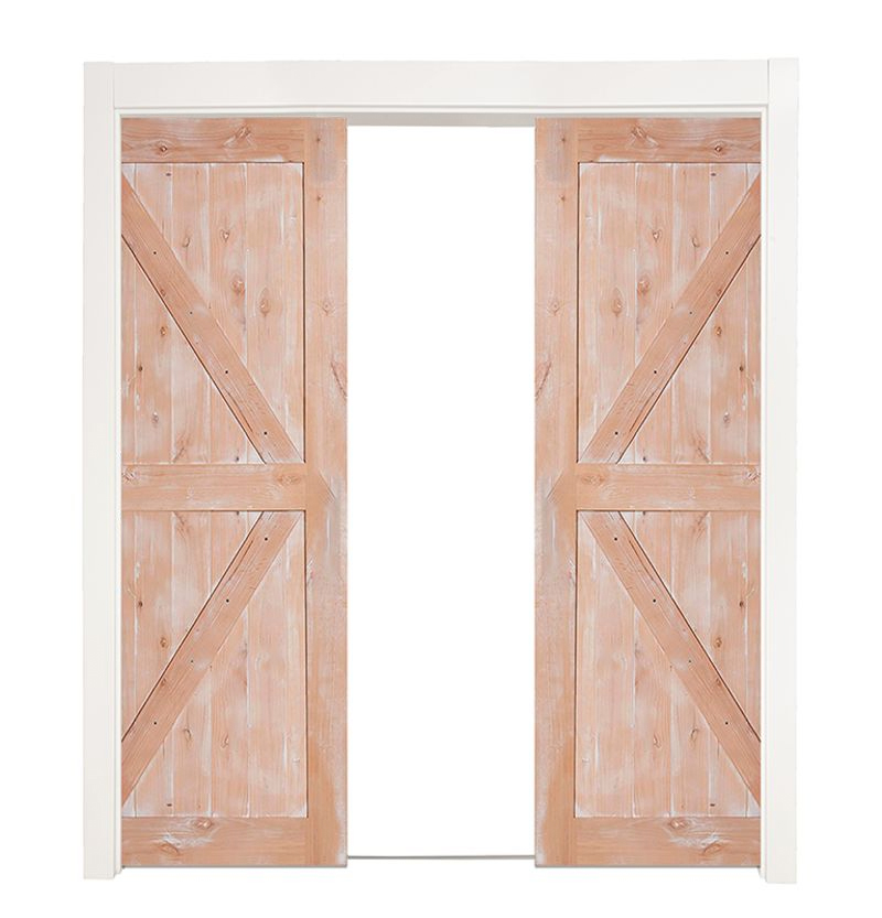 Stable Double Converging Pocket Doors