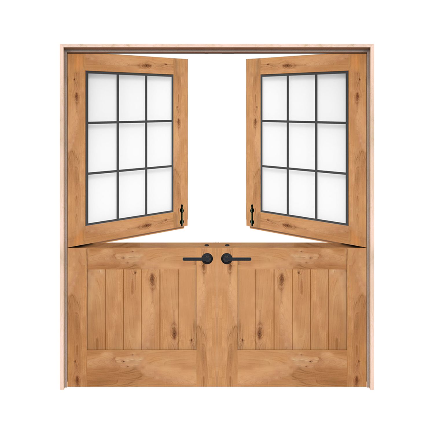 Farmhouse Interior Double Dutch Doors 72 x 96 in door style