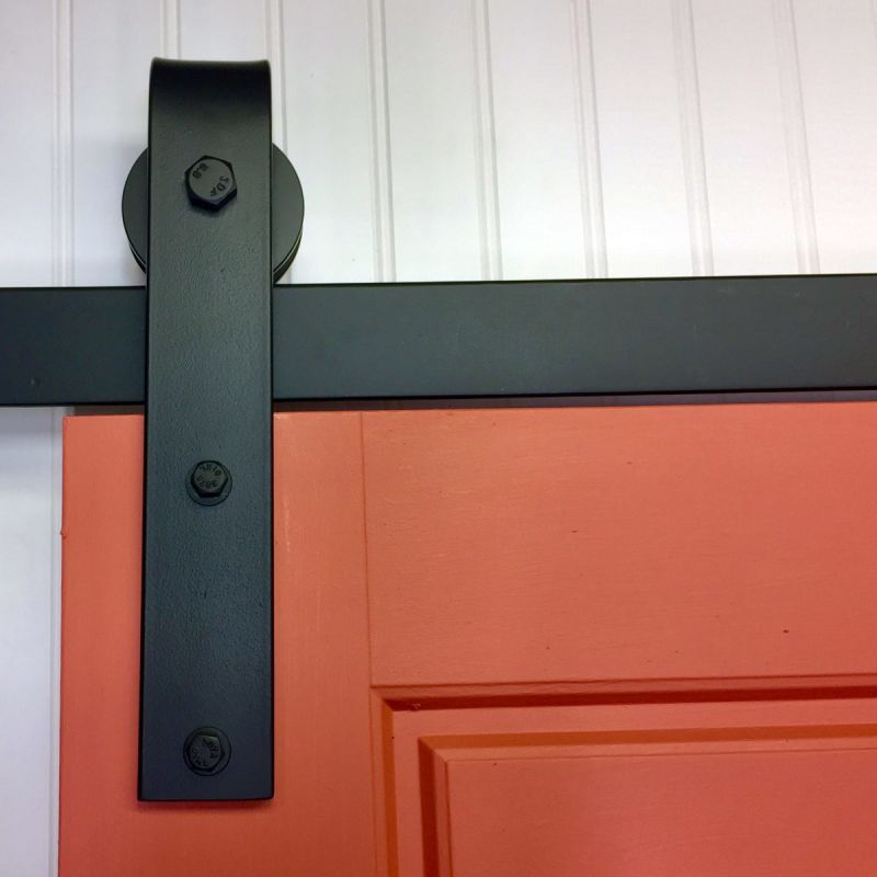 430 Smooth Powder Coat Hardware Kit Barn Door Hardware