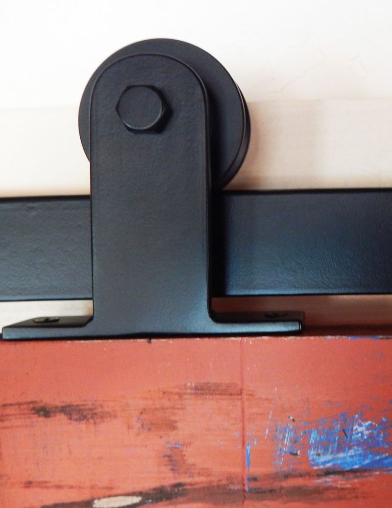 432 Low Profile Flat Track Hardware Kit Barn Door Hardware