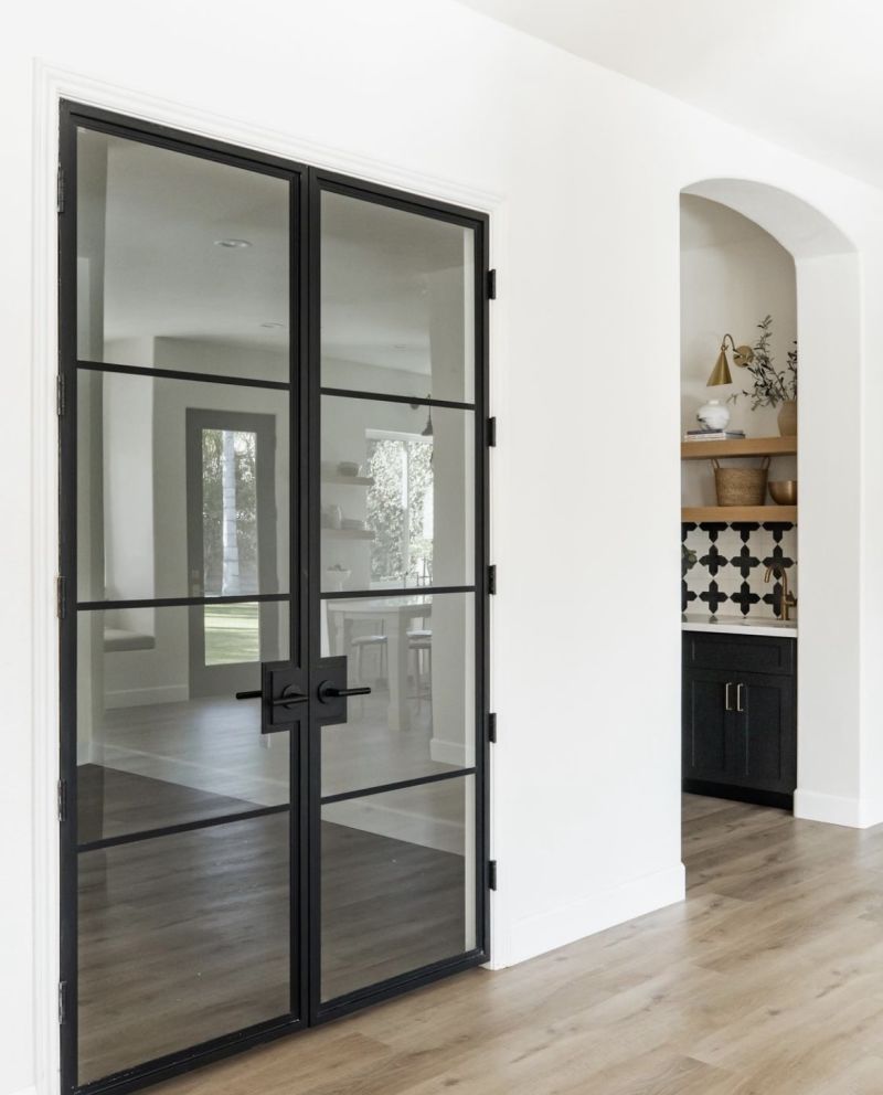 Modern Cottage Interior Double Door | Rustica