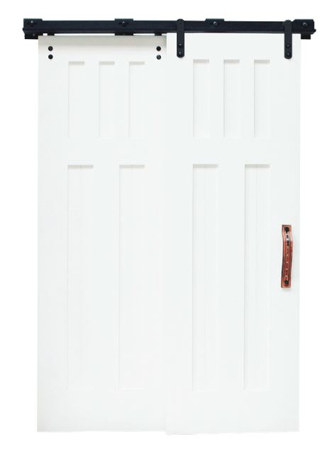 Low Clearance Bypass Barn Door Hardware