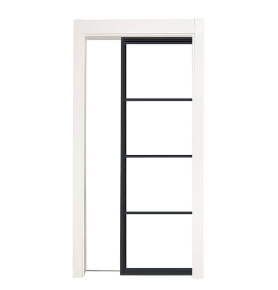 Modern Cottage Single Pocket Door