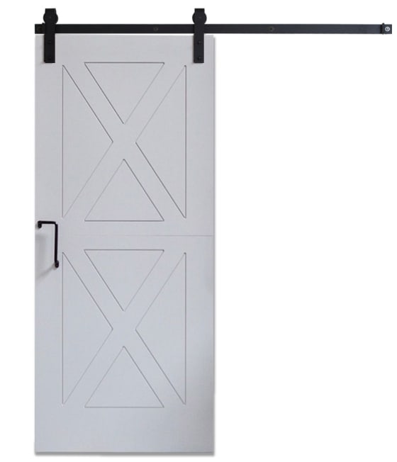 DIY Panel Door Gray - Same Day Ship - 3ft x 7ft