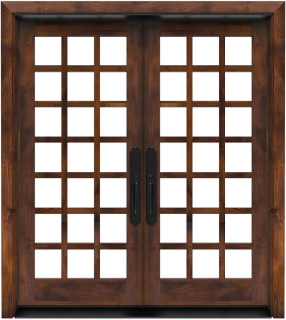 Alpine Double Front Door