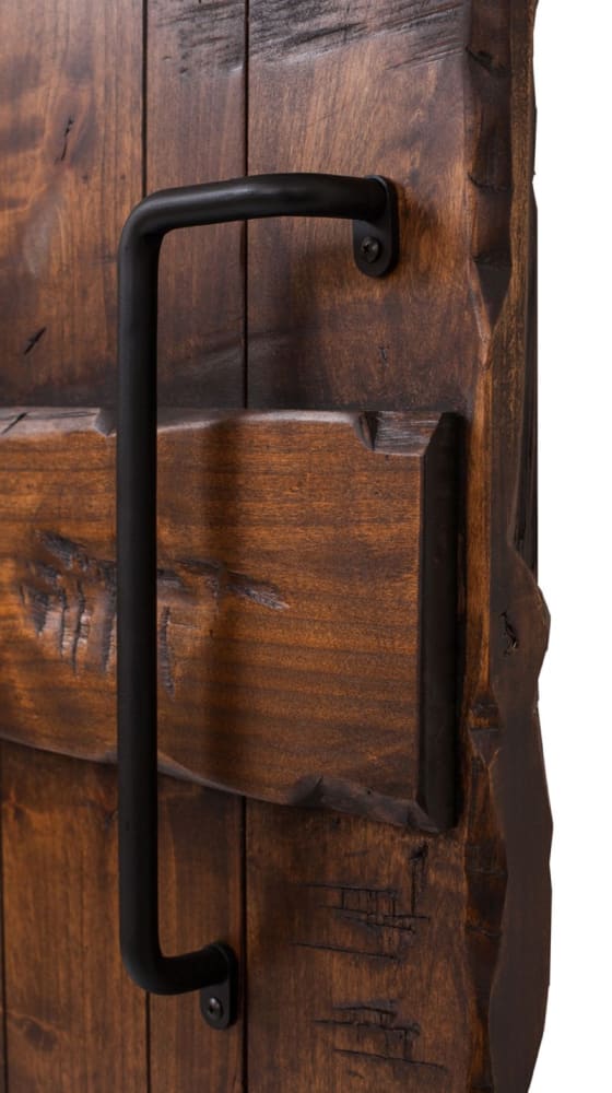 Right Angled Iron Barn Door Pull