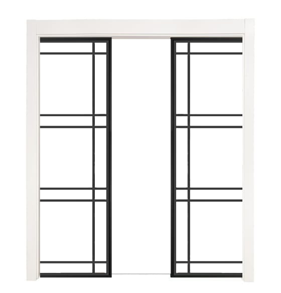 Savanna Converging Pocket Doors
