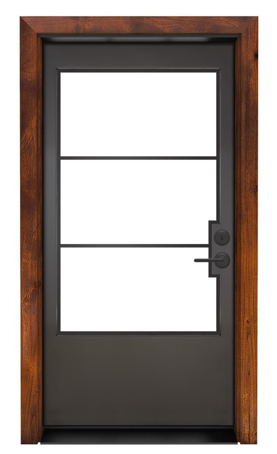 Traditional French Exterior Metal Door – Thermally Broken