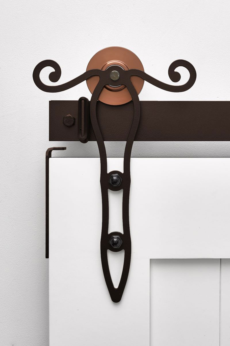 Rod Iron Scroll Hanger Only