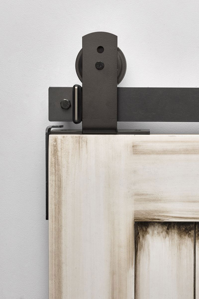 Ultra-Modern Top-Mounted Barn Door Hardware Kit